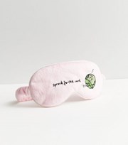 New Look Pink Novelty Sprout Eye Mask